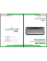 NUTRICHEF PKVS20STS User Manual предпросмотр