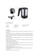 Preview for 2 page of NUTRICHEF PKWK38 Quick Start Manual