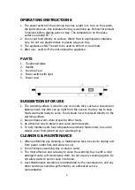 Preview for 3 page of NUTRICHEF PKWTR40 User Manual