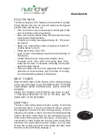 Preview for 4 page of NutriChief pkrt15 User Manual