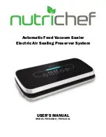 NutriChief PKVS18BK User Manual preview