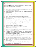 Preview for 4 page of Nutrimaster N19001 Instruction Manual