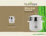 Nutriware Whole grain gourmet NRC-1000 Instruction Manual preview