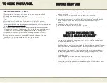 Preview for 7 page of Nutriware Whole grain gourmet NRC-1000 Instruction Manual