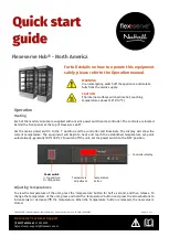 Предварительный просмотр 1 страницы Nuttall Flexeserve Hub Quick Start Manual