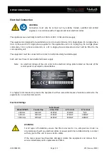 Preview for 12 page of Nuttall Flexeserve Zone FXZNA10N2S51 Operation Manual