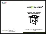 Preview for 1 page of Nuu Garden AF006 Instruction Manual