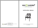 Preview for 1 page of Nuu Garden CD002A Instruction Manual