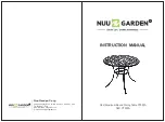 Preview for 1 page of Nuu Garden CT002A Instruction Manual