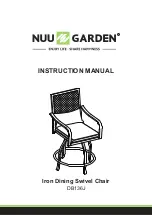 Nuu Garden DB136J Instruction Manual предпросмотр