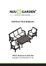 Preview for 1 page of Nuu Garden SAS094-01-HS Instruction Manual