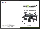 Preview for 1 page of Nuu Garden SID016-01 Instruction Manual