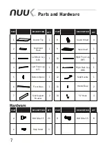 Предварительный просмотр 7 страницы nuuk 40007 Manual