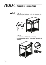 Предварительный просмотр 12 страницы nuuk 40007 Manual