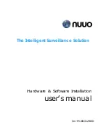 Preview for 1 page of NUUO G3 Card Hardware & Software Installation