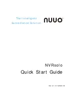 NUUO NVRsolo NS-8060 Quick Start Manual preview