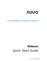 NUUO NVRsolo NS1080 Quick Start Manual предпросмотр