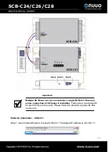 Preview for 2 page of NUUO SCB-C24 Manual