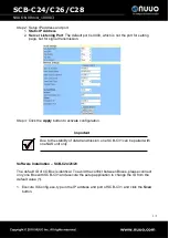 Preview for 3 page of NUUO SCB-C24 Manual