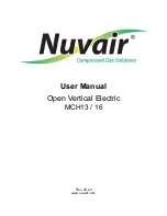 Preview for 1 page of Nuvair 8060 User Manual