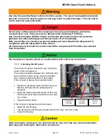 Предварительный просмотр 25 страницы Nuvair Coltri MCH 36 Electric User Manual