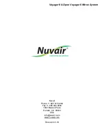 Preview for 48 page of Nuvair Open Voyager II User Manual