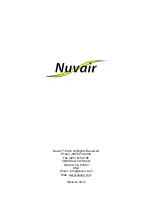 Предварительный просмотр 20 страницы Nuvair Pro CO2 Analyzer Operation Manual