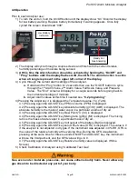 Preview for 8 page of Nuvair Pro H2O Alarm Operation Manual