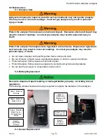 Preview for 13 page of Nuvair Pro H2O Alarm Operation Manual