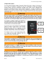 Предварительный просмотр 5 страницы Nuvair Pro N2 Alarm User Manual