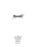 Предварительный просмотр 24 страницы Nuvair Pro N2 Alarm User Manual