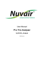 Nuvair Pro Trio User Manual предпросмотр