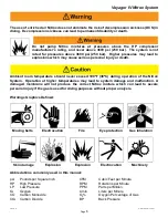 Preview for 6 page of Nuvair Voyager IV User And Maintenance Manual