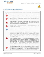 Предварительный просмотр 3 страницы Nuvation Energy Grid Battery Controller Installation Manual