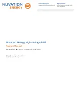 Nuvation Energy NUV100-CI-12-1 Product Manual preview