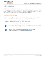 Preview for 6 page of Nuvation Energy NUV100-CI-12-1 Product Manual