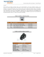 Preview for 22 page of Nuvation Energy Stack Switchgear Product Manual