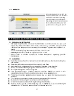 Preview for 27 page of NUVE EC 160 User Manual