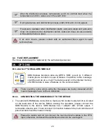 Preview for 29 page of NUVE EC 160 User Manual