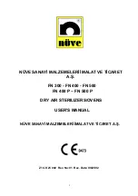 Preview for 1 page of NUVE FN 300 User Manual