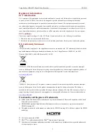 Preview for 3 page of Nuvico DT-E1600 Instruction Manual