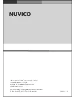 Preview for 20 page of Nuvico DT-E1600 Instruction Manual