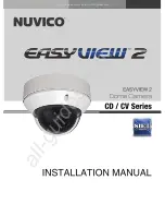 Nuvico Easy View 2 CD Series Installation Manual preview