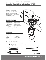 Предварительный просмотр 37 страницы Nuvico Easy View 2 CD Series Installation Manual