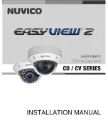 Nuvico EasyView 2 CD Series Installation Manual предпросмотр