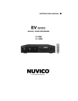 Nuvico EV-16000 Instruction Manual preview
