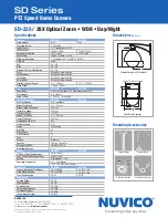 Предварительный просмотр 2 страницы Nuvico SD-Z35N Specifications