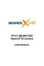 Nuvico Xcel NTCT-3M-IRPTZ20 User Manual предпросмотр