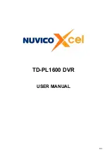 Предварительный просмотр 1 страницы Nuvico Xcel TD-PL1600 User Manual