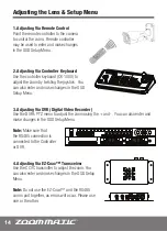 Предварительный просмотр 14 страницы Nuvico Zoom Matic CI-Z10N-L-CX Installation Manual